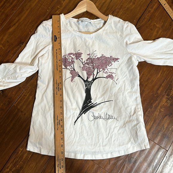 COPY - Saks Fifth Avenue Carolina Herrera Key To The Cure Tee 2012 XL collabora… - Picture 7 of 9